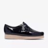 Wallabee 2604 Navy Patent Wallabees for menn