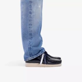 Wallabee 2604 Navy Patent Wallabees for menn
