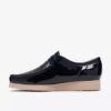Wallabee 2604 Navy Patent Wallabees for menn