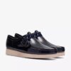 Wallabee 2604 Navy Patent Wallabees for menn