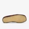 Wallabee for damer. Brune Wallabees med ku-mønster