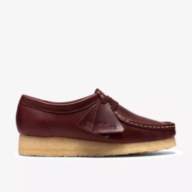 Wallabee for kvinner i britisk tan-farget skinn
