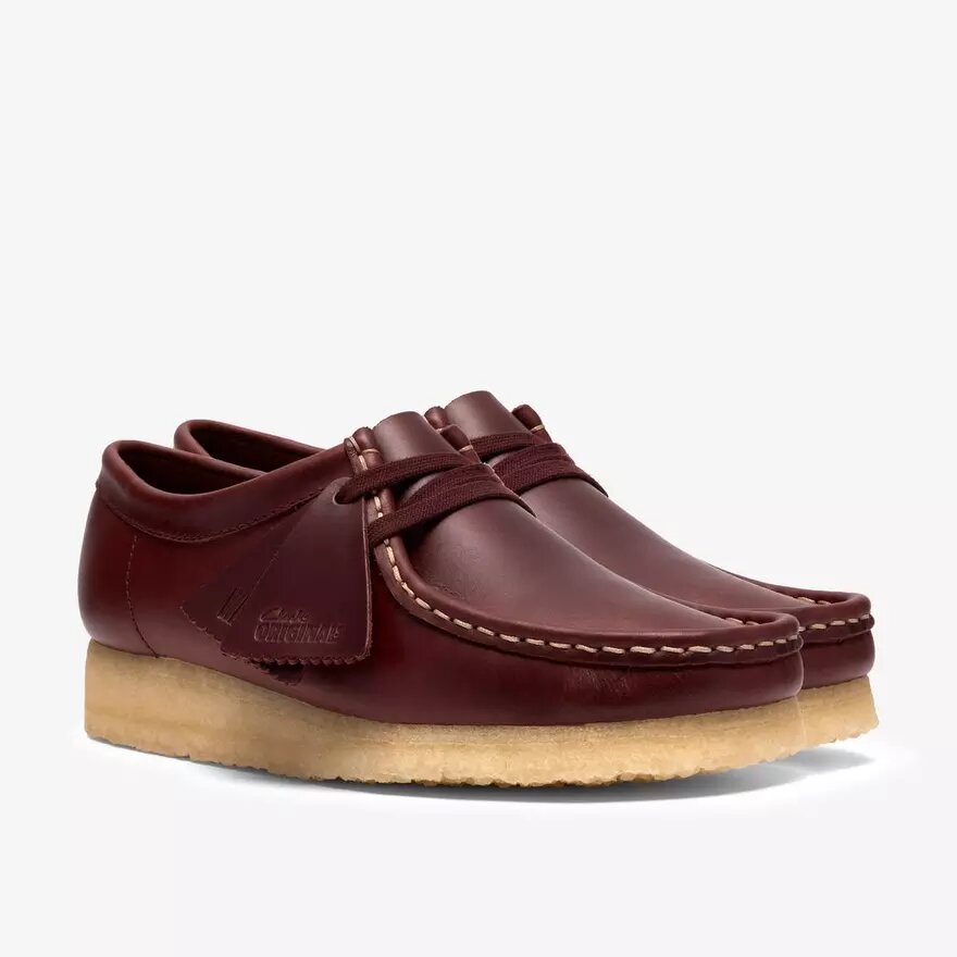 Wallabee for kvinner i britisk tan-farget skinn Wallabee for kvinner i britisk tan-farget skinn