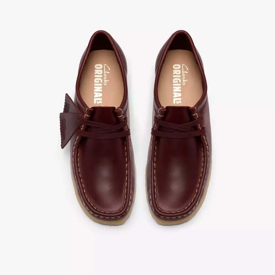 Wallabee for kvinner i britisk tan-farget skinn Wallabee for kvinner i britisk tan-farget skinn
