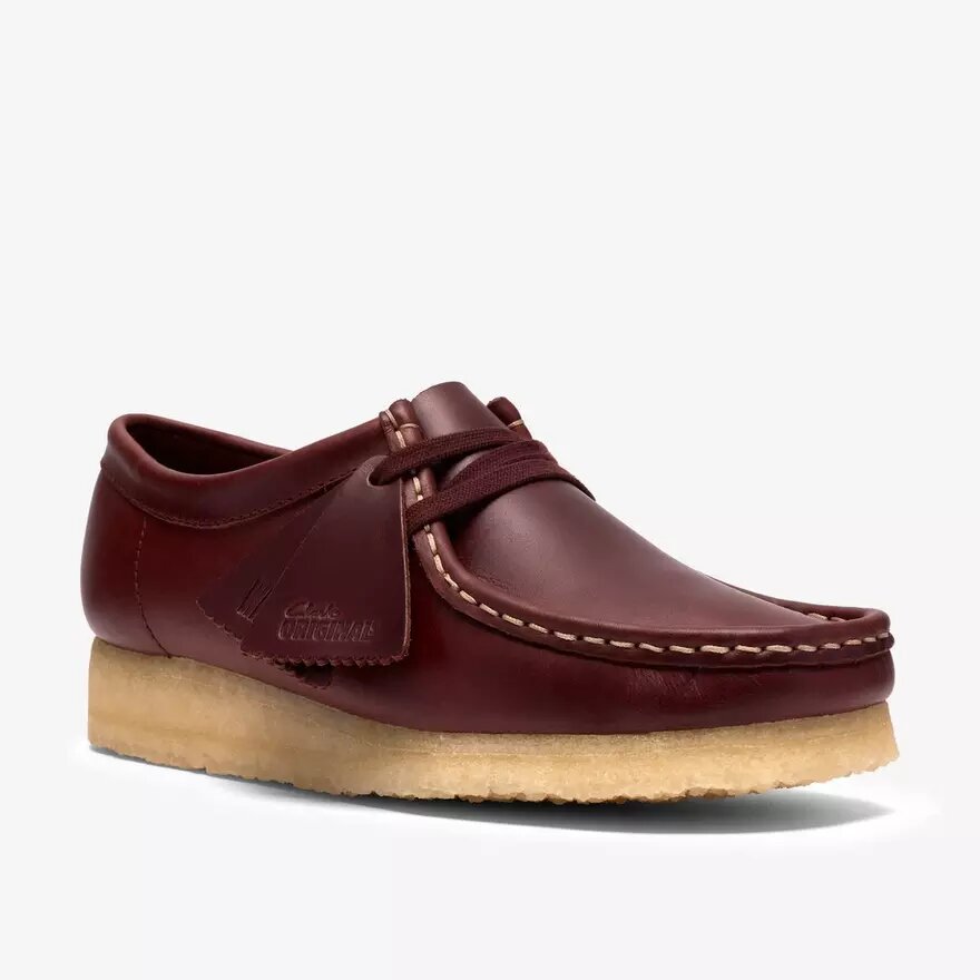 Wallabee for kvinner i britisk tan-farget skinn Wallabee for kvinner i britisk tan-farget skinn