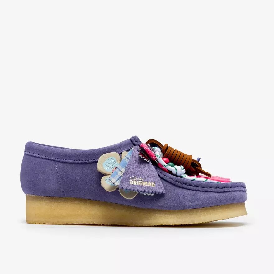 Wallabee for kvinner – lilla, spennende Wallabees Wallabee for kvinner – lilla, spennende Wallabees