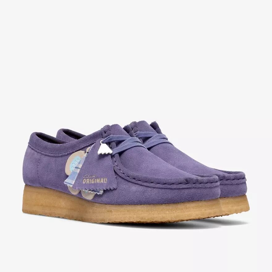 Wallabee for kvinner – lilla, spennende Wallabees Wallabee for kvinner – lilla, spennende Wallabees