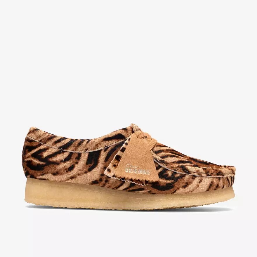 Wallabee for kvinner med tigermønster Wallabee for kvinner med tigermønster