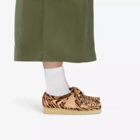 Wallabee for kvinner med tigermønster