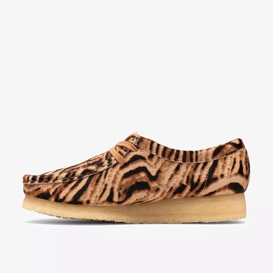 Wallabee for kvinner med tigermønster Wallabee for kvinner med tigermønster