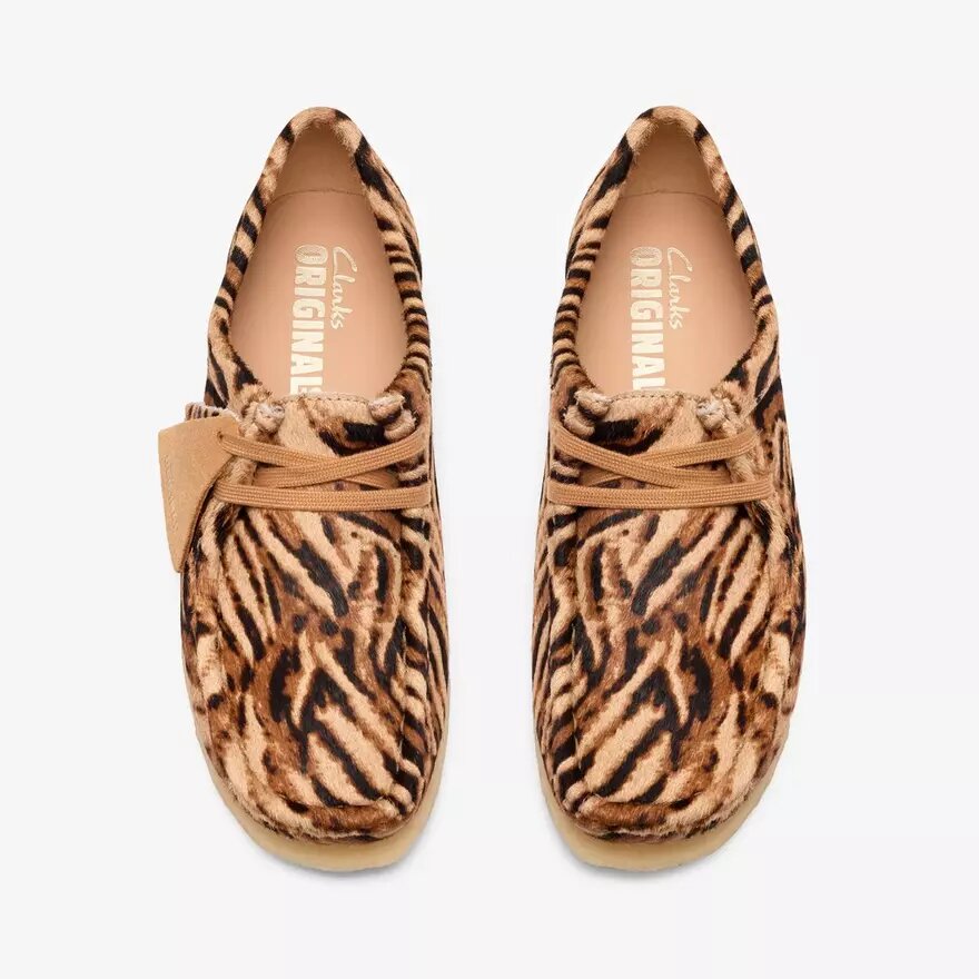 Wallabee for kvinner med tigermønster Wallabee for kvinner med tigermønster