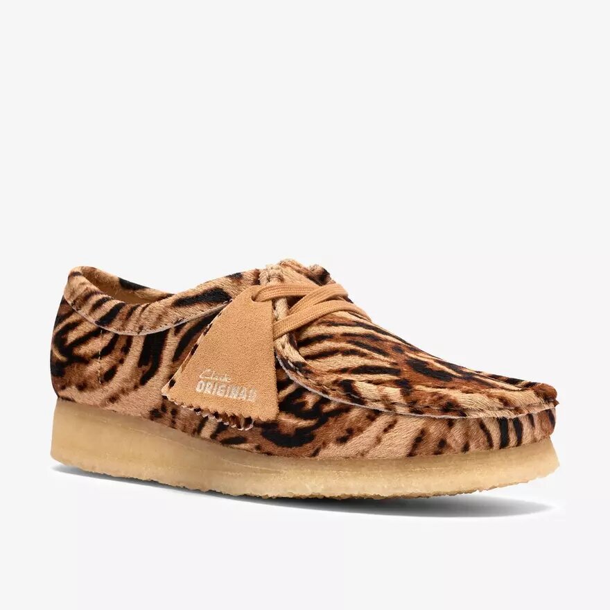 Wallabee for kvinner med tigermønster Wallabee for kvinner med tigermønster