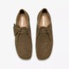 Wallabee for menn i røykgrå semsket skinn Wallabees