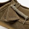 Wallabee for menn i røykgrå semsket skinn Wallabees