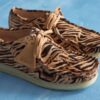 Wallabee for menn med tigermønster