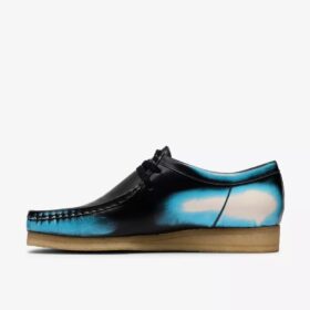 Wallabee for menn, svart «Brush-off» Wallabees
