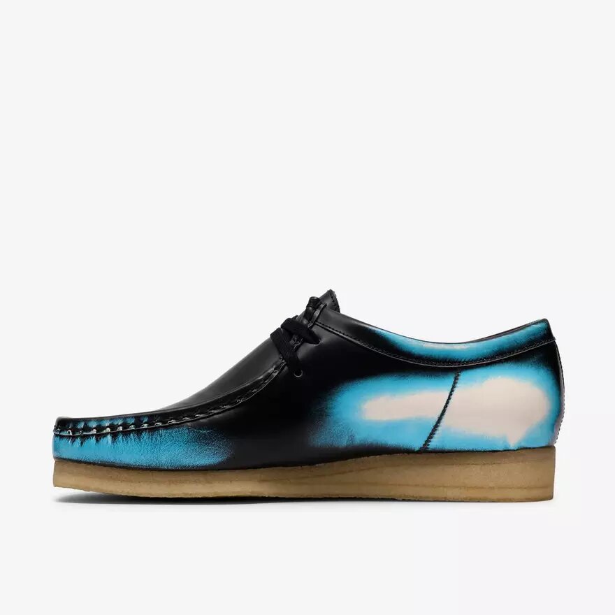 Wallabee for menn, svart «Brush-off» Wallabees Wallabee for menn, svart «Brush-off» Wallabees
