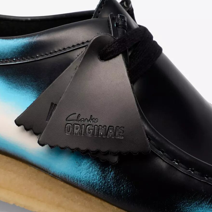 Wallabee for menn, svart «Brush-off» Wallabees Wallabee for menn, svart «Brush-off» Wallabees