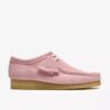 Wallabee for menn Wallabees i lyserosa semsket skinn