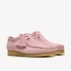Wallabee for menn Wallabees i lyserosa semsket skinn