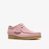 Wallabee for menn Wallabees i lyserosa semsket skinn