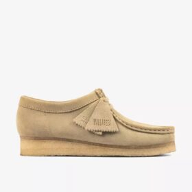 Wallabee™ Maple-sko i semsket skinn for damer