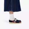 Wallabee Navy Stripe Wallabees for damer