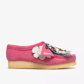 Wallabee Pink Interest for kvinner