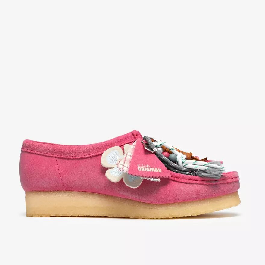 Wallabee Pink Interest for kvinner Wallabee Pink Interest for kvinner