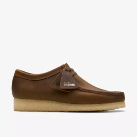 Wallabee™-sko i bivoksbehandlet skinn for menn