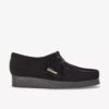 Wallabee™-sko i svart semsket skinn for damer