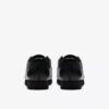 Wallabee™-sko i svart skinn for eldre barn