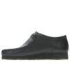Wallabee™-sko i svart skinn for menn