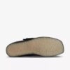 Wallabee™-sko i svart skinn for menn
