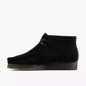 Wallabee™-støvler for damer i svart semsket skinn