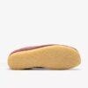 Wallabee-støvler for damer. Rosabrunt semsket skinn Wallabee-støvler for damer. Rosabrunt semsket skinn