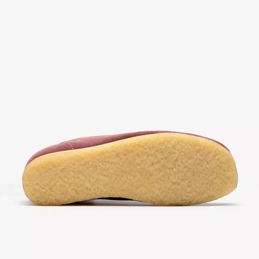Wallabee-støvler for damer. Rosabrunt semsket skinn Wallabee-støvler for damer. Rosabrunt semsket skinn