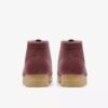 Wallabee-støvler for damer. Rosabrunt semsket skinn Wallabee-støvler for damer. Rosabrunt semsket skinn