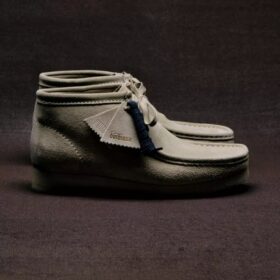 Wallabee™-støvler for menn i lønnfarget semsket skinn
