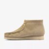 Wallabee™-støvler for menn i lønnfarget semsket skinn