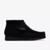 Wallabee™-støvler for menn i svart semsket skinn