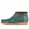Wallabee-støvler «Green Paisley» 26168803