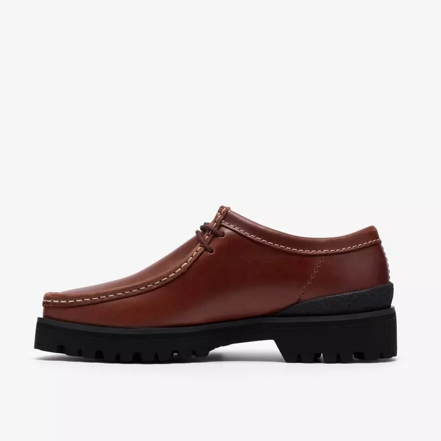 Wallabee Yukoner for menn i brunt skinn Wallabee Yukoner for menn i brunt skinn