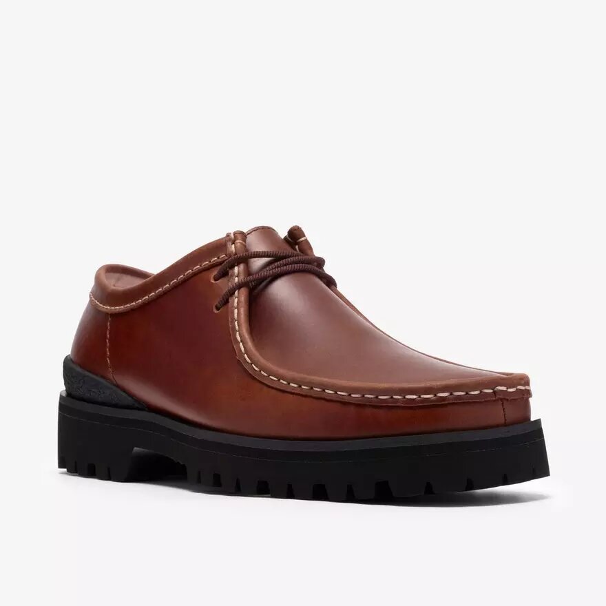 Wallabee Yukoner for menn i brunt skinn Wallabee Yukoner for menn i brunt skinn