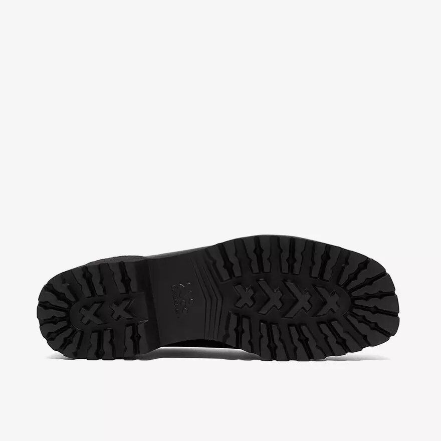 Wallabees for menn i svart skinn Wallabees for menn i svart skinn