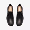 Wallabees for menn i svart skinn Wallabees for menn i svart skinn