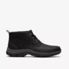 Walpath Chukka boots i svart skinn for menn