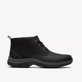 Walpath Chukka boots i svart skinn for menn