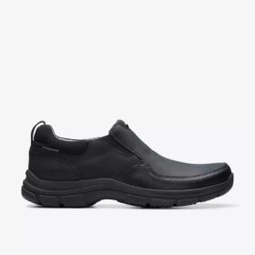 Walpath Step loafers i svart skinn for menn