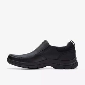 Walpath Step loafers i svart skinn for menn